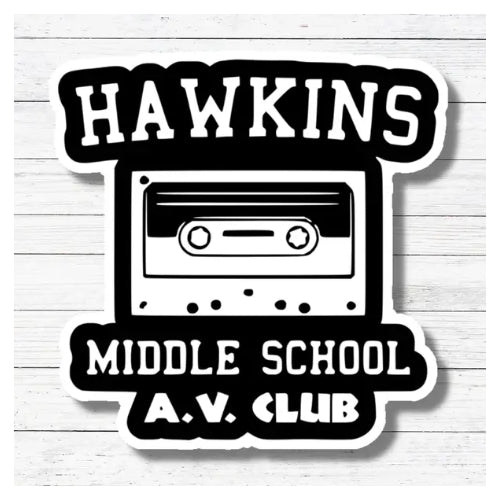 Stranger Things: Hawkins AV - Sticker - The Vault