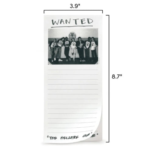 Stranger Things: Hellfire Club - Magnetic Notepad - The Vault