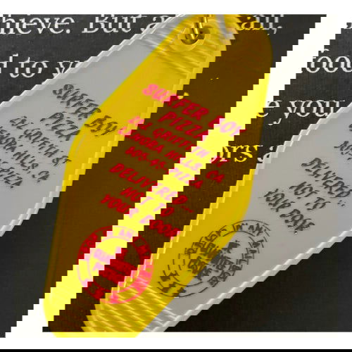 Stranger Things: Surfer Boy Pizza - Motel Key Fob - The Vault