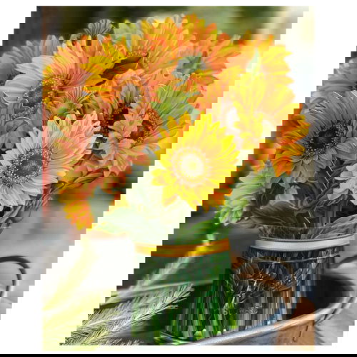 Sunflowers: Pop-Up Bouquet Greeting Card - FreshCut Paper - The Vault