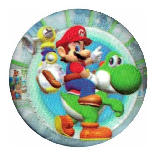 Super Mario: Mario Riding Yoshi - Pinback Button - The Vault