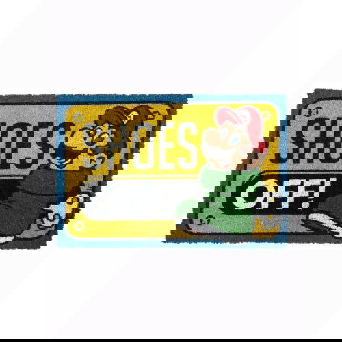 Super Mario Shoes Off: Doormat - Pyramid America - The Vault