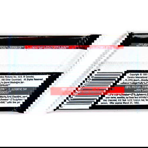 Terminator 2: Judgement Day - Movie Cards (Vintage) - The Vault