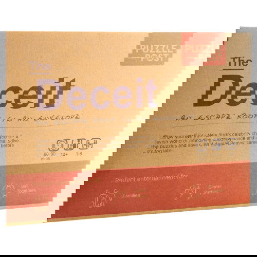 The Deceit: An Escape Room in an Envelope - Puzzle Post - The Vault