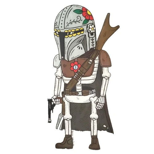 The Mandalorian: Day of the Dead - Character Sticker - The Vault