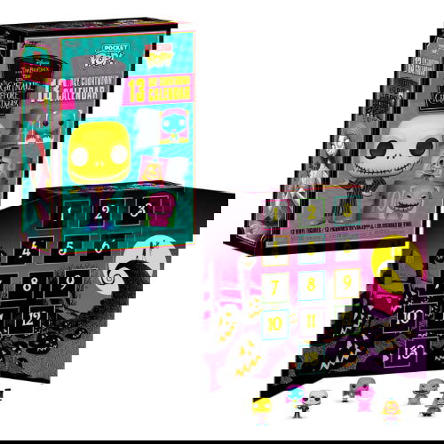 The Nightmare Before Christmas: 2022 Edition Blacklight 13-Day - Funko Advent Calendar - The Vault