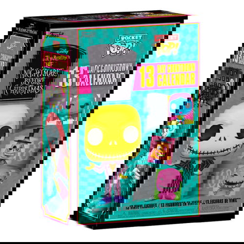 The Nightmare Before Christmas: 2022 Edition Blacklight 13-Day - Funko Advent Calendar - The Vault