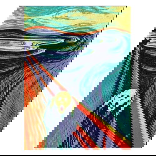 The Scream Painting: Magnet - Kalan - The Vault