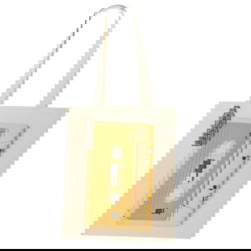 Tote Bag Recycled PET: Gold Cassette - Fydelity - The Vault