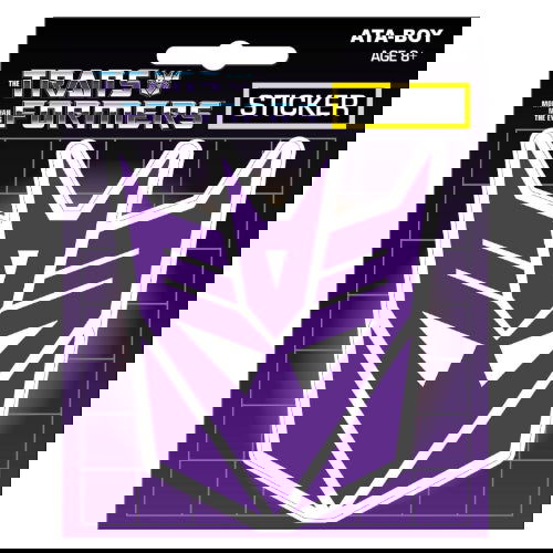 Transformers Decepticon: Sticker - Ata-Boy - The Vault