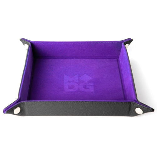 Velvet with Leather Backing: Dice Tray - FanRoll™ - The Vault