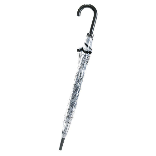 Word Black: Clear Standard Umbrella - Time Concept. Inc. - The Vault