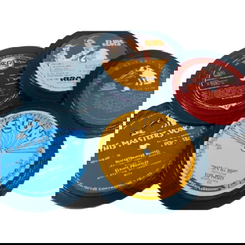 1950s: Record Label Coasters - Popsters - The Vault