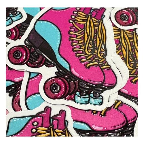 90s: Roller Skates - Sticker - The Vault