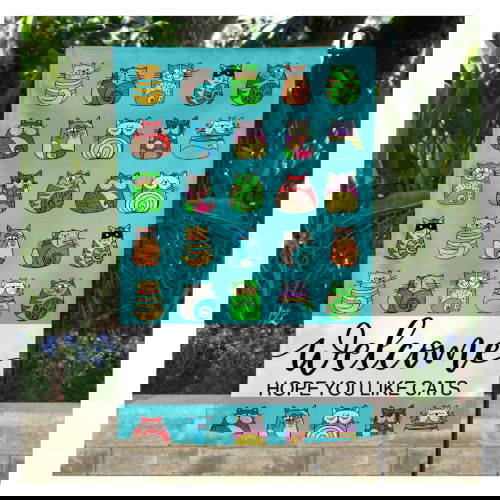 Animals: Hope You Like Cats - Garden Flag - The Vault