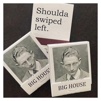 BIG House: Vintage Mug Shots - Matches - The Vault