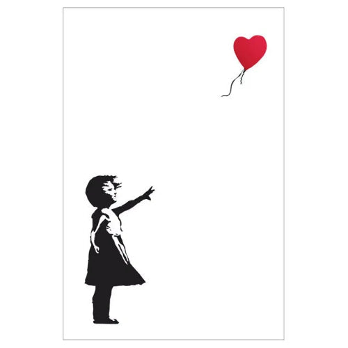 Banksy Balloon Girl: Poster - Pyramid America - The Vault