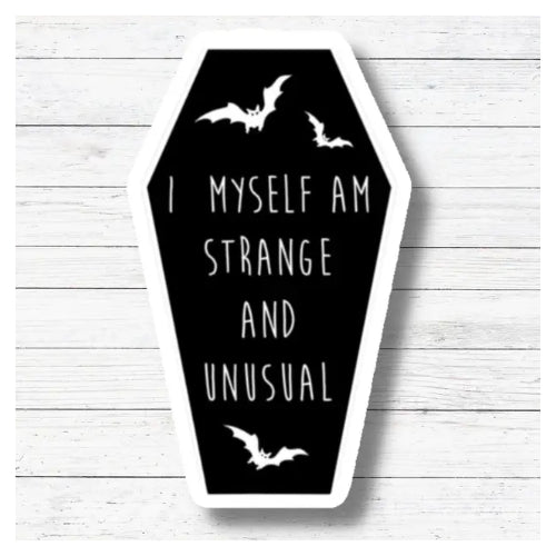 Beetlejuice: Strange & Unusual - Sticker - The Vault