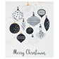 Black and White Ornaments: Single Cloth - SWEDEdischcloths - The Vault