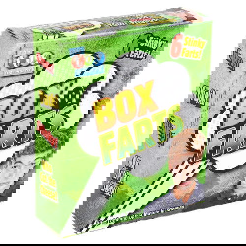 Box of Farts: 6 Fart Bags - The Toy Network - The Vault