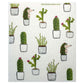Cactus Collage: Single Cloth - SWEDEdischcloths - The Vault