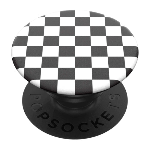 Checker Black: PopSockets - PopGrip - The Vault