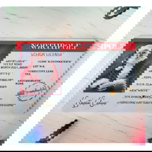 Christmas: Santa - Sleigh License - The Vault