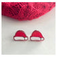 Christmas: Santa Hat - Earrings - The Vault