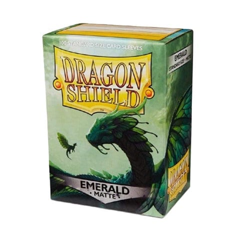 Dragon Shield: Matte Emerald - 100ct - The Vault