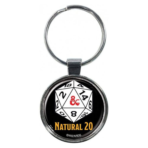Dungeons & Dragons Natural 20: Keychain - Ata-Boy - The Vault