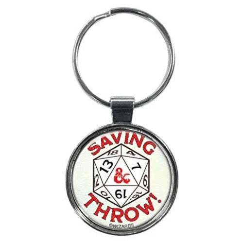 Dungeons & Dragons Saving Throw: Keychain - Ata-Boy - The Vault