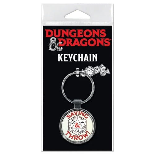Dungeons & Dragons Saving Throw: Keychain - Ata-Boy - The Vault
