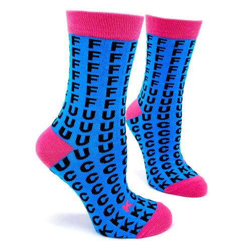 EXPLICIT: FFFFFFUUUUCCCCCKKK - Naughty Crew Socks - The Vault