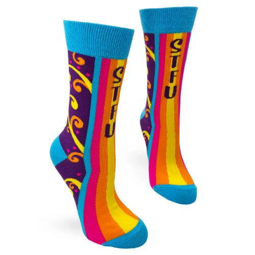 EXPLICIT: STFU - Naughty Crew Socks - The Vault