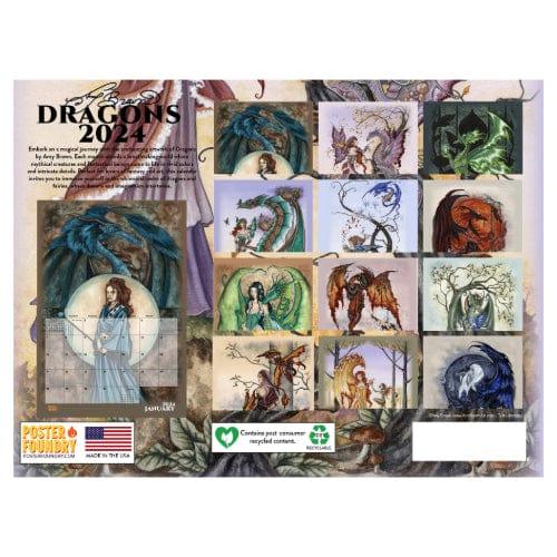Fantasy: Dragons - 2024 Wall Calendar - The Vault