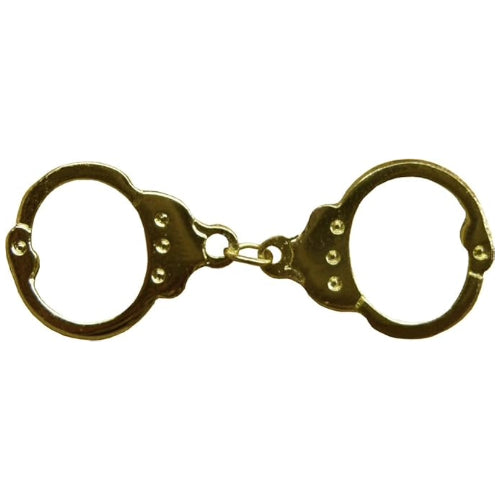 Handcuffs: Gold - Enamel Pin - The Vault