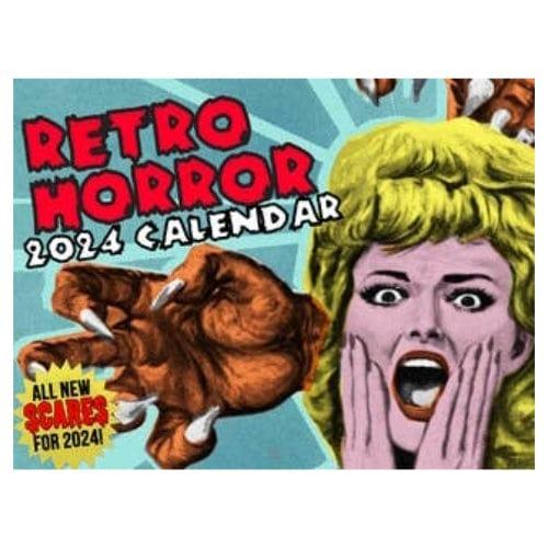 Horror: Retro Horror - 2024 Wall Calendar - The Vault