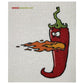 Hot Chili Pepper: Single Cloth - SWEDEdischcloths - The Vault