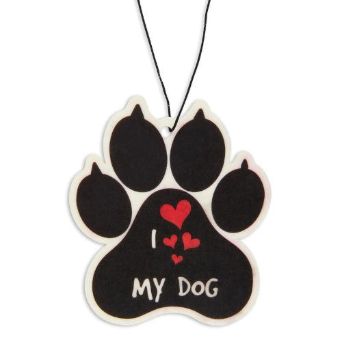 I Love My Dog Paw: Green Tea - Fresh Fresheners - The Vault