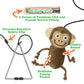 Jump 'n' Jamb! Get The Monkey Off Your Back: Refillable Catnip Swinging Toy - Meowijuana - The Vault