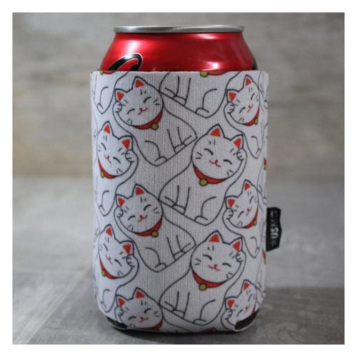 Maneki Neko: Pattern - Can Koozie - The Vault