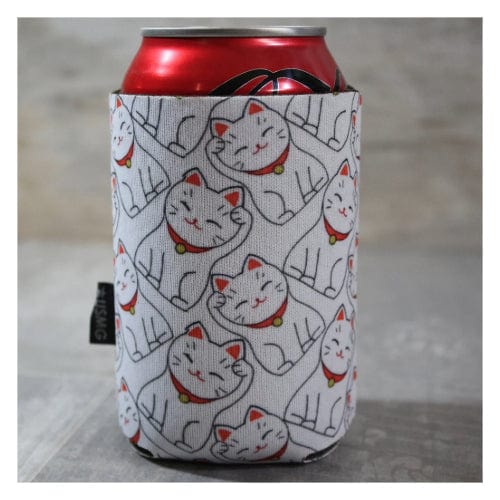Maneki Neko: Pattern - Can Koozie - The Vault