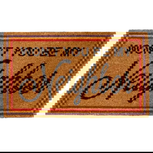 Mister Rogers Won't You Be My Neighbor: Doormat - Pyramid America - The Vault
