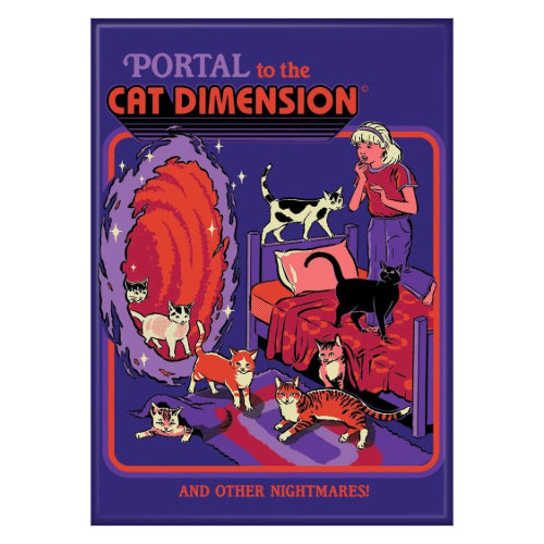 Steven Rhodes: Portal to The Cat Dimension - Magnet