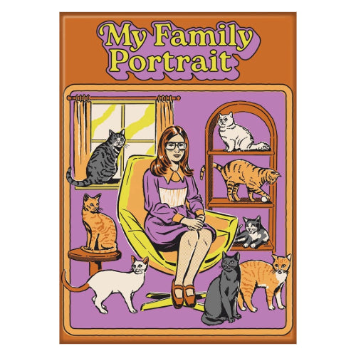 Steven Rhodes: My Family Portrait - Magnet