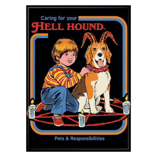 Steven Rhodes: Caring for Your Hell Hound - Magnet