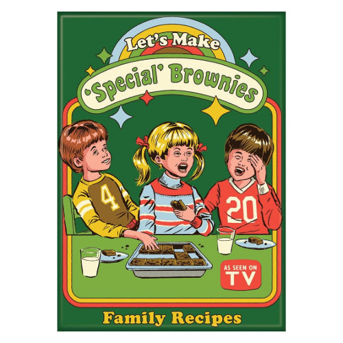 Steven Rhodes: Let's Make Special Brownies - Magnet