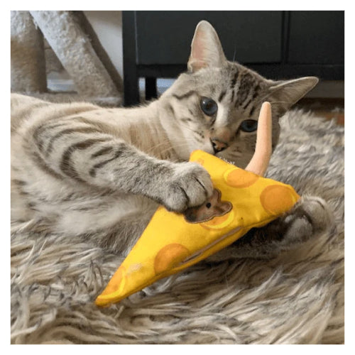 Get Cheezy: Refillable Cheese & Mouse - Meowijuana