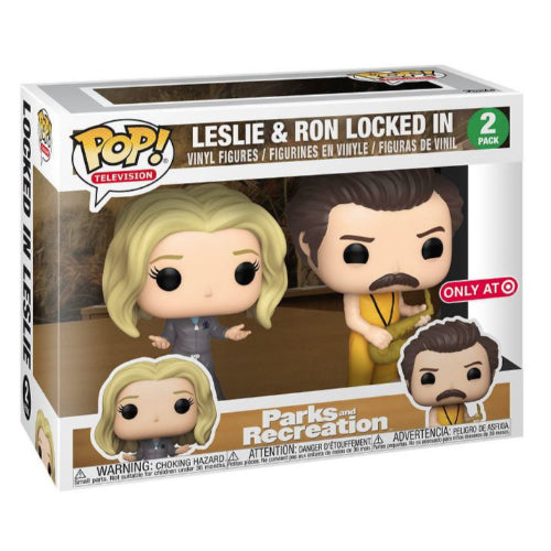 Parks and Recreation: Leslie and Ron Locked In - Funko POP!