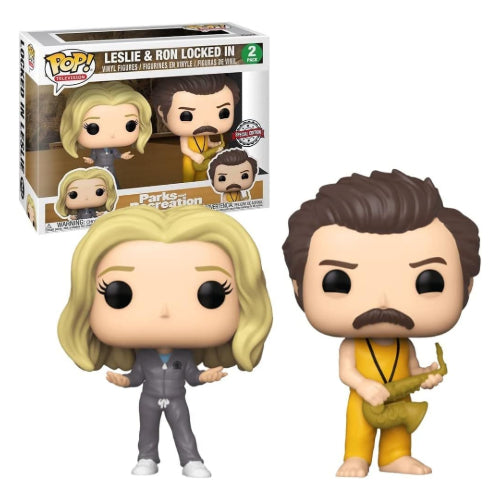 Parks and Recreation: Leslie and Ron Locked In - Funko POP!